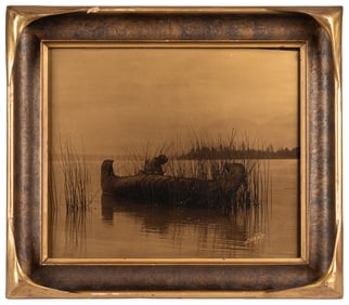 CURTIS, Edward Sheriff (American, 1868-1952). The Rush Gath...