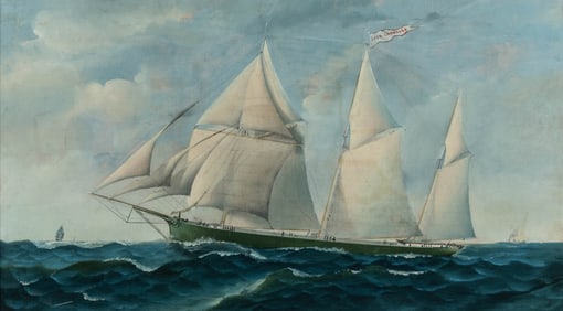 SPRAGUE, Howard F. (American, 1871-1899). Zach Chandler. Ca. ...