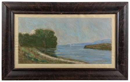 [UNKNOWN ARTIST]. Susquehanna River, West Branch. Ca. 1899....