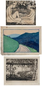 [PRINTS} COLWELL, Elizabeth (American, 1881-1954). Group of...