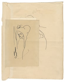 BEARDSLEY, Aubrey (British, 1872 – 1898). Three Figural Ink...