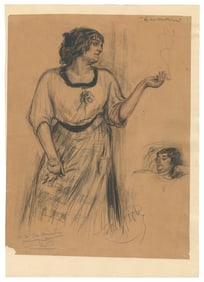 LOBEL-RICHE, Almery (French, 1880 – 1950). La Montmartroise...