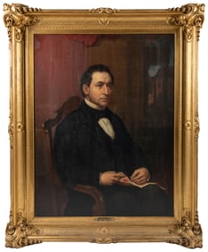 Monumental Portrait of Lucius J. Hendee, President of Aetna...