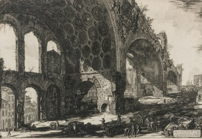PIRANESI, Giovanni Battista (Italian, 1720-1778). View of t...