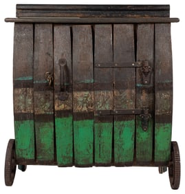 GOMPF, Floyd (American, 20th century). Reclaimed Wood Cabin...