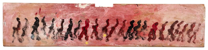 YOUNG, Purvis (American, 1943 – 2010). Untitled (Figures on...