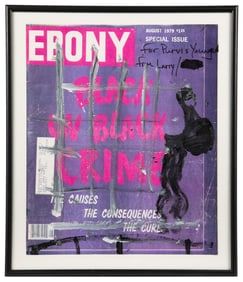 YOUNG, Purvis (American, 1943 – 2010). Untitled (Ebony: Bla...