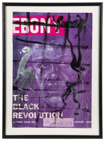 YOUNG, Purvis (American, 1943 – 2010). Untitled (Ebony: The...