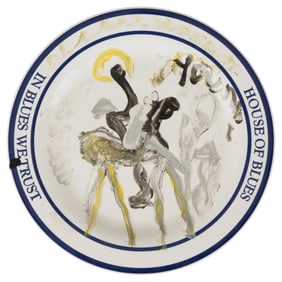 YOUNG, Purvis (American, 1943 – 2010). Untitled (Painted Pl...