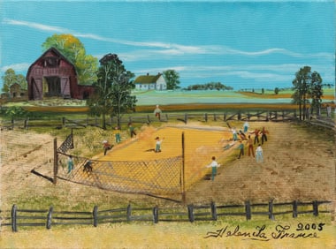 LA FRANCE, Helen (American, 1919-2020). Sandlot Baseball. 2...