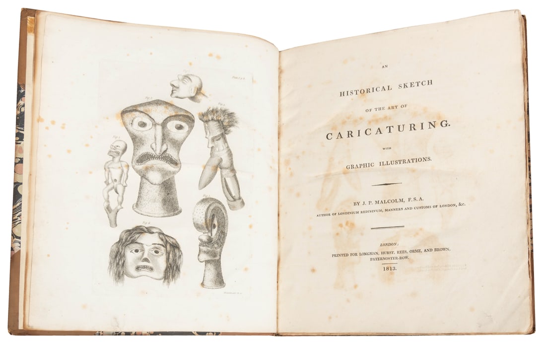 [ART]. MALCOLM, J. P. An Historical Sketch on the Art of Ca... (1 of 3)