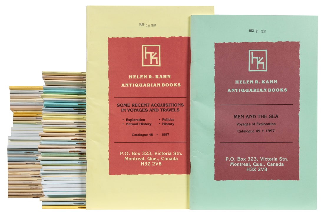 [BOOKS ABOUT BOOKS]. [HELEN R. KAHN & ACCOCIATES]. Group of... (1 of 1)