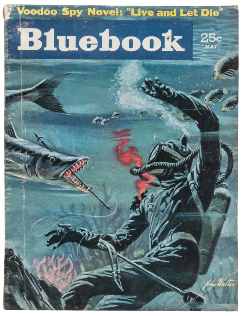 FLEMING, Ian. “Voodoo Spy Novel: ‘Live and Let Die’” Appear... (1 of 3)