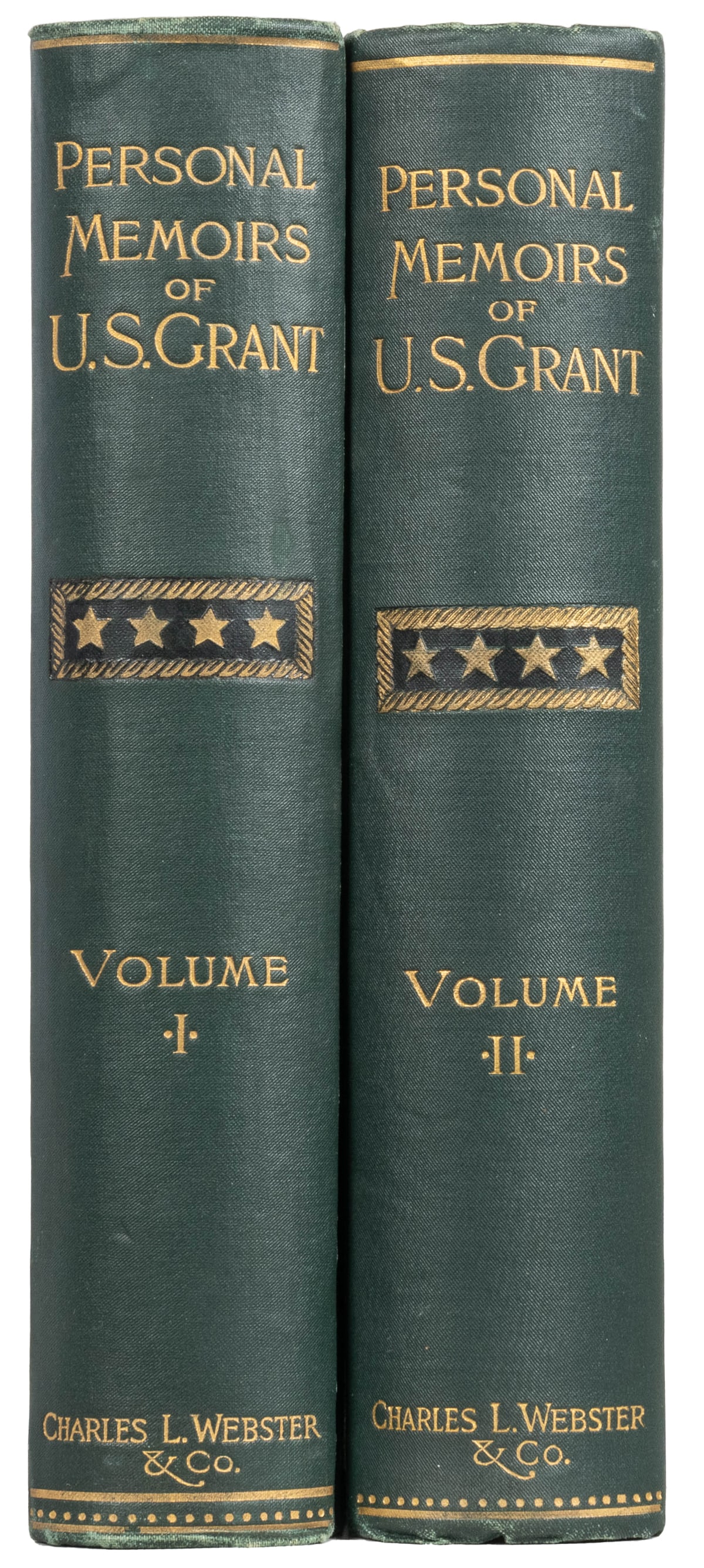 GRANT, Ulysses S. Personal Memoirs of U. S. Grant. New York... (1 of 2)