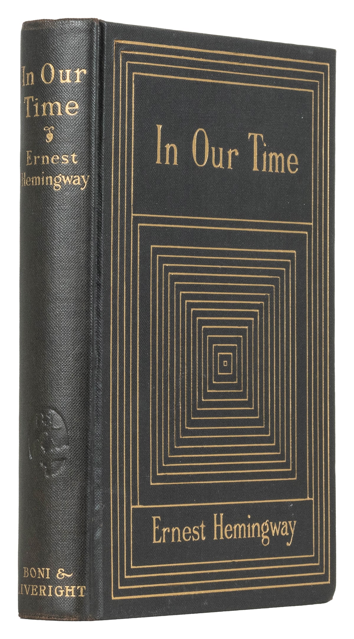 HEMINGWAY, Ernest (1899-1961). In Our Time. Stories… New Yo... (1 of 1)