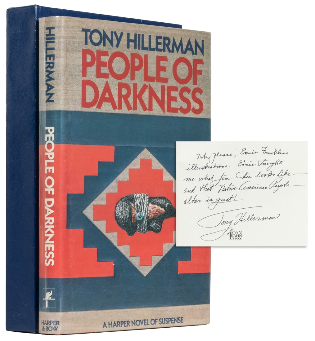 HILLERMAN, Tony (1925-2008). People of Darkness. New York: ... (1 of 4)