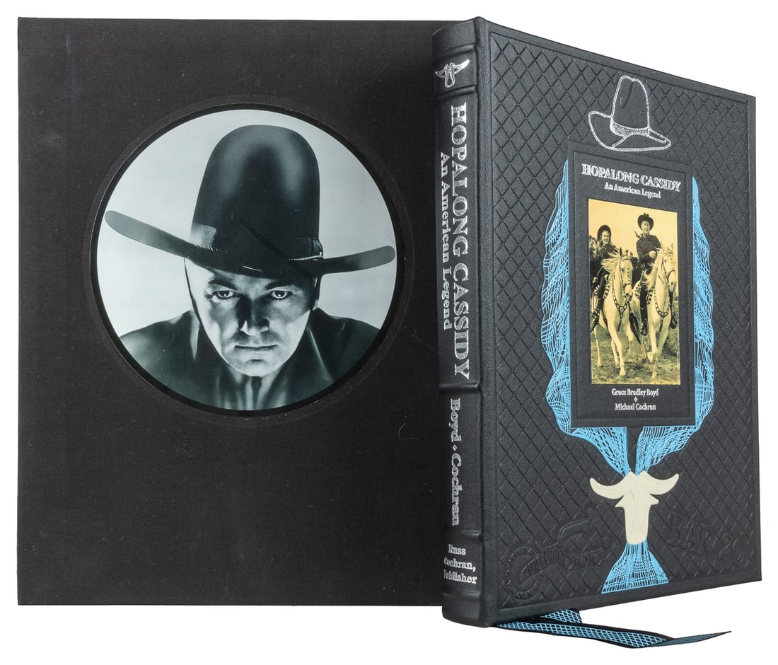 [HOPALONG CASSIDY]. BOYD, Grace Bradley (1913-2010) and COC...: [HOPALONG CASSIDY]. BOYD, Grace Bradley (1913-2010) and COCHRAN, Michael. Hopalong Cassidy An American Legend. [N.p.: Russ Cochran and Gemstone Publishing, 2008.] 4to. Profusely illustrated. 368 pp. P