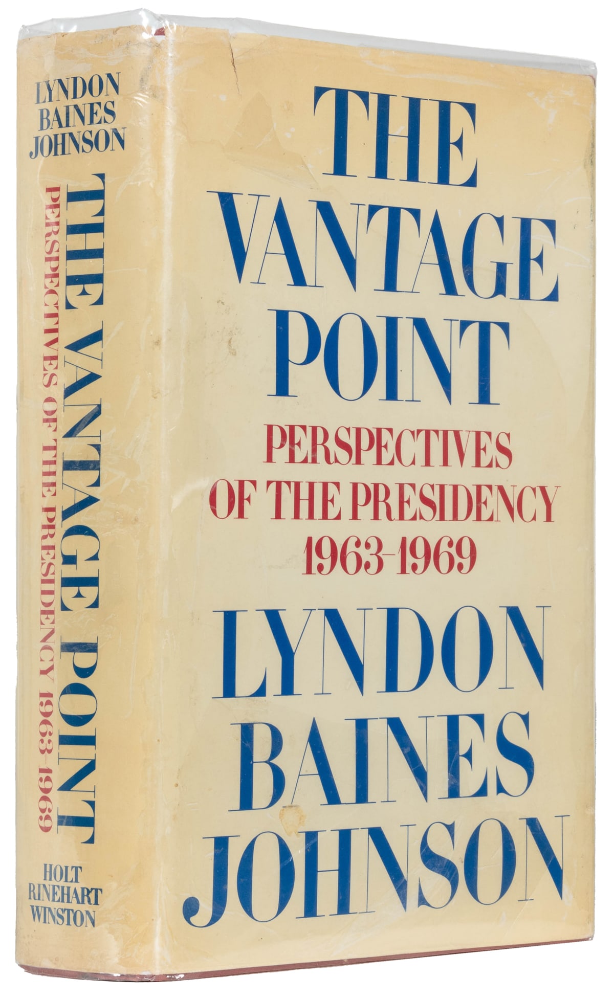 JOHNSON, Lyndon Baines. The Vantage Point. Perspectives of ... (1 of 2)
