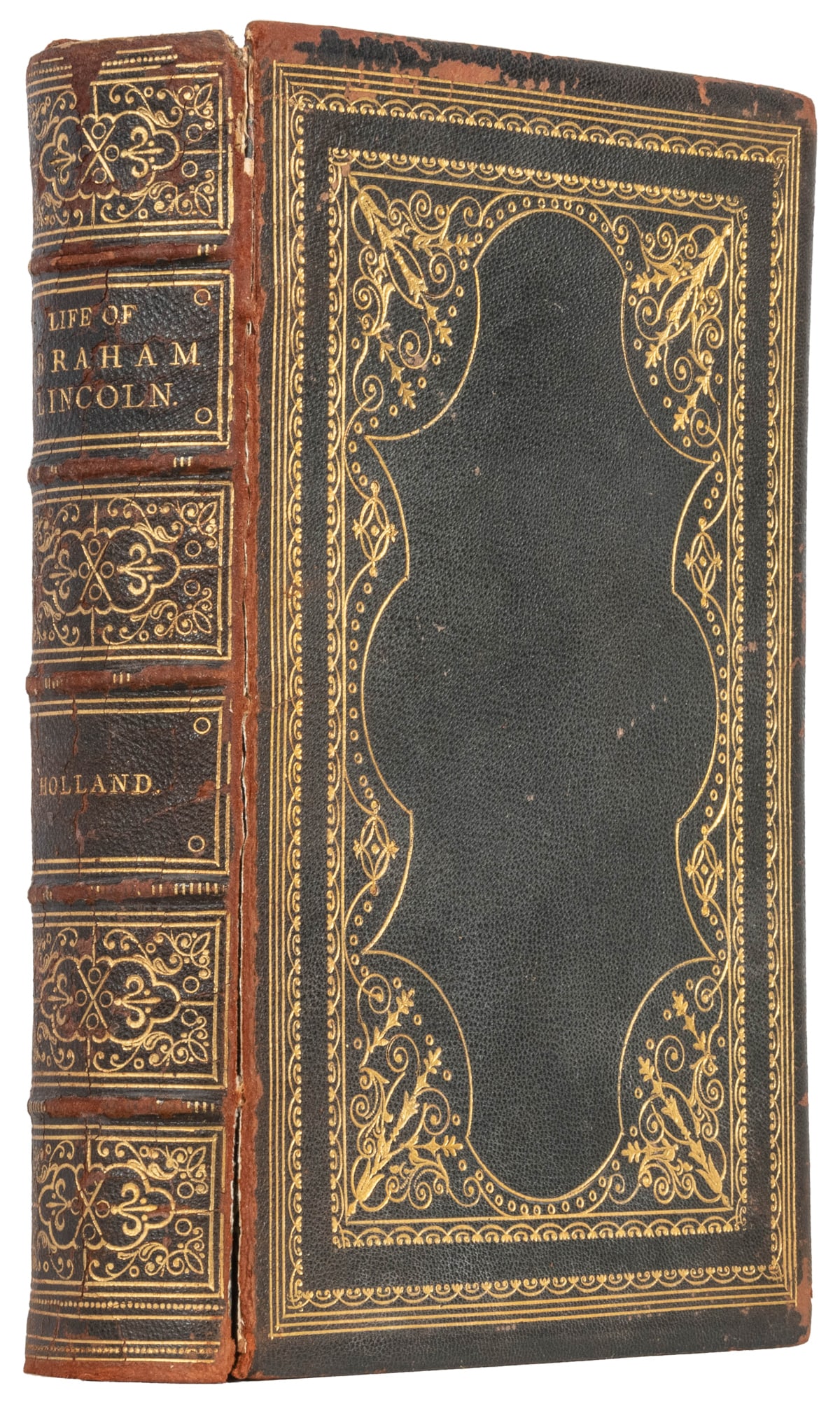 [LINCOLN, Abraham, subject]. HOLLAND, J. G. The Life of Abr... (1 of 2)
