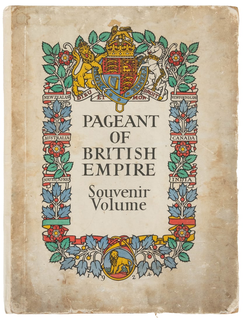 LUCAS, E.V. The Pageant of Empire Souvenir Volume. London: ... (1 of 3)