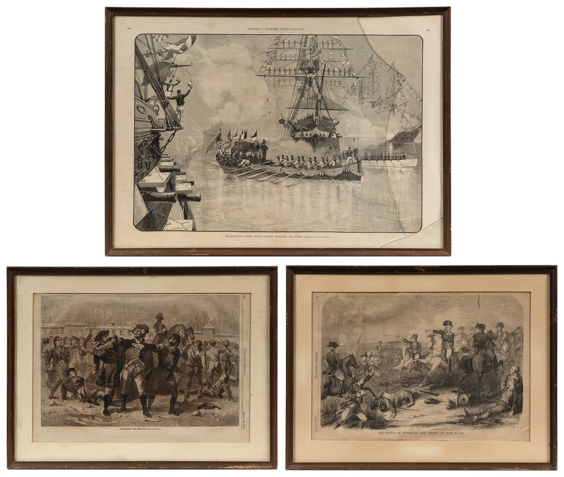 [MAPS AND PRINTS]. [WASHINGTON, George (1732-1799), subject... (1 of 4)