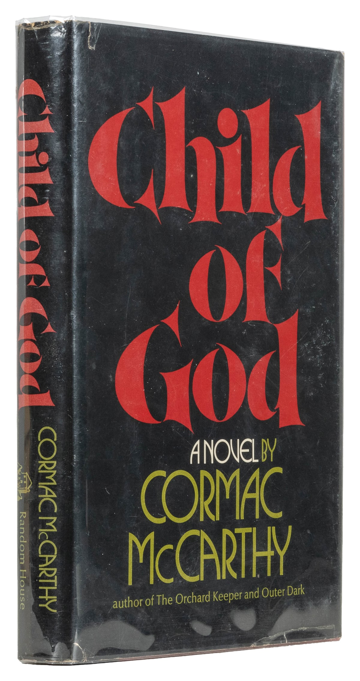 MCCARTHY, Cormac (1933-2023). Child of God. New York: Rando... (1 of 1)