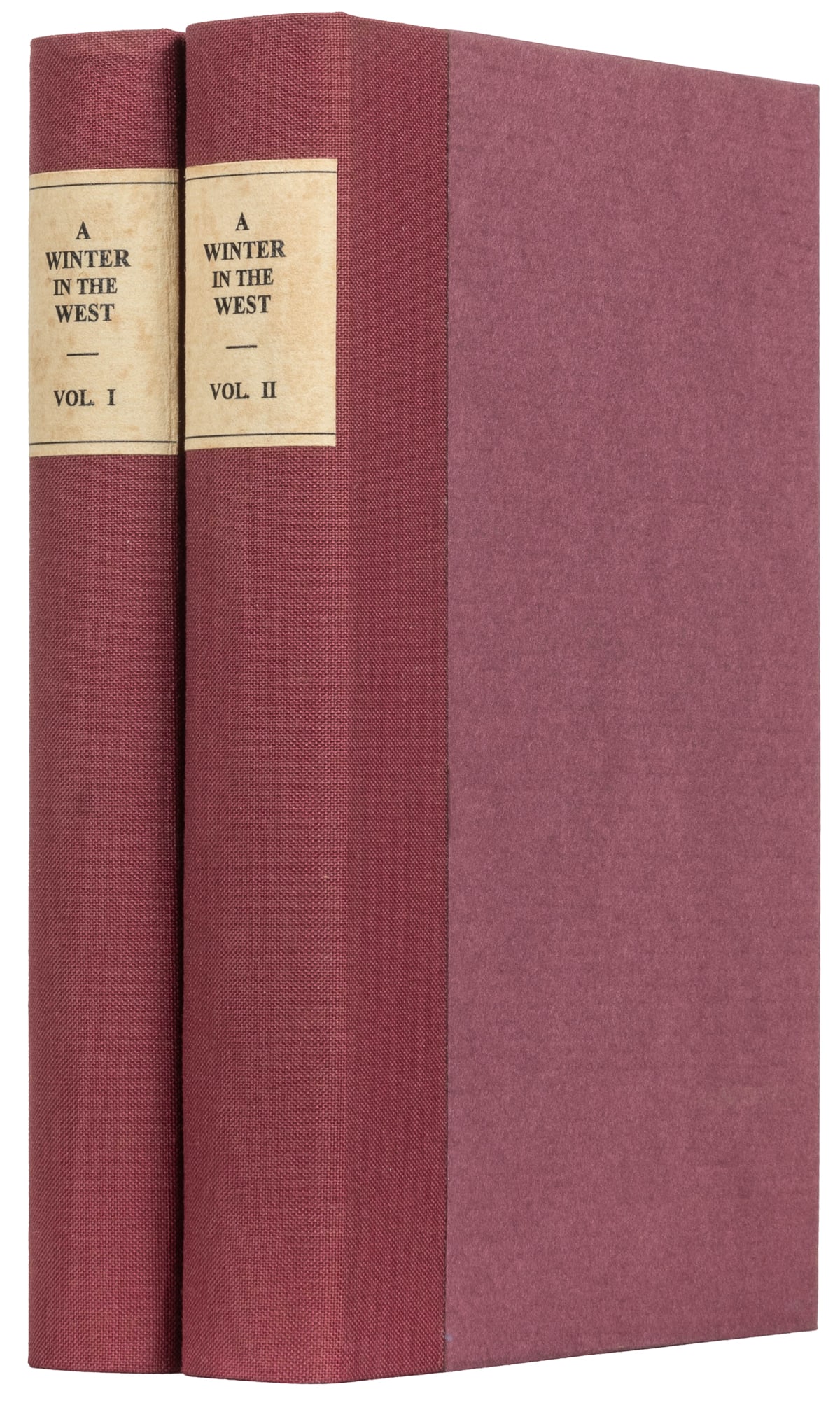 [NATIVE AMERICANS]. [HOFFMAN, Charles Fenno]. A Winter in t... (1 of 2)