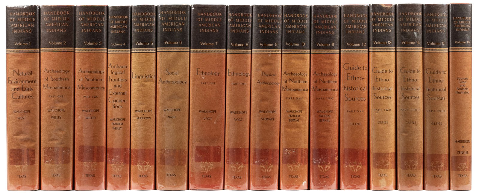 [NATIVE AMERICANS]. [WAUCHOPE, Robert, editor]. Handbook of... (1 of 1)