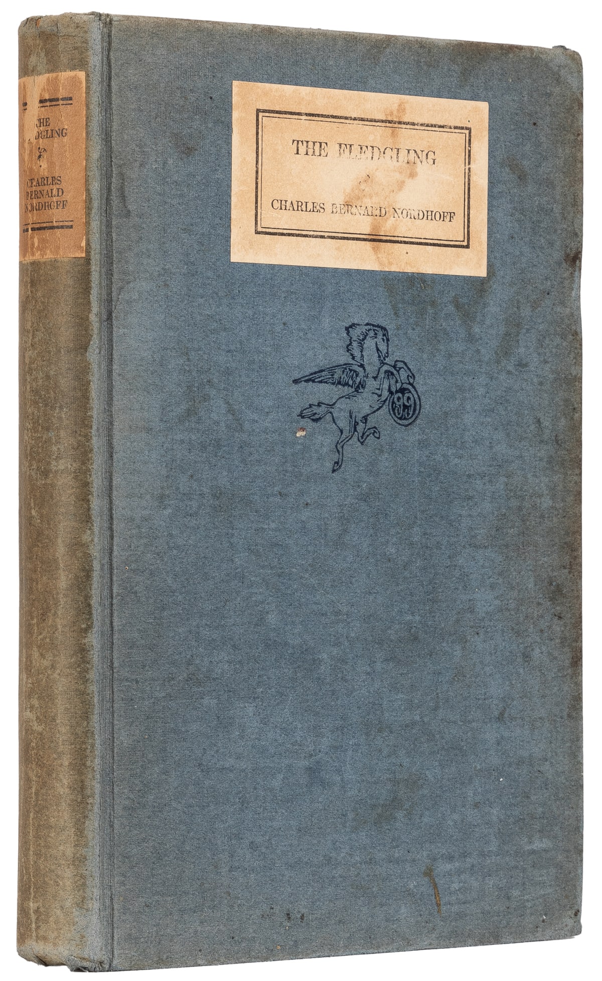 NORDHOFF, Charles Bernard (1887-1947). The Fledgling. Bosto... (1 of 1)