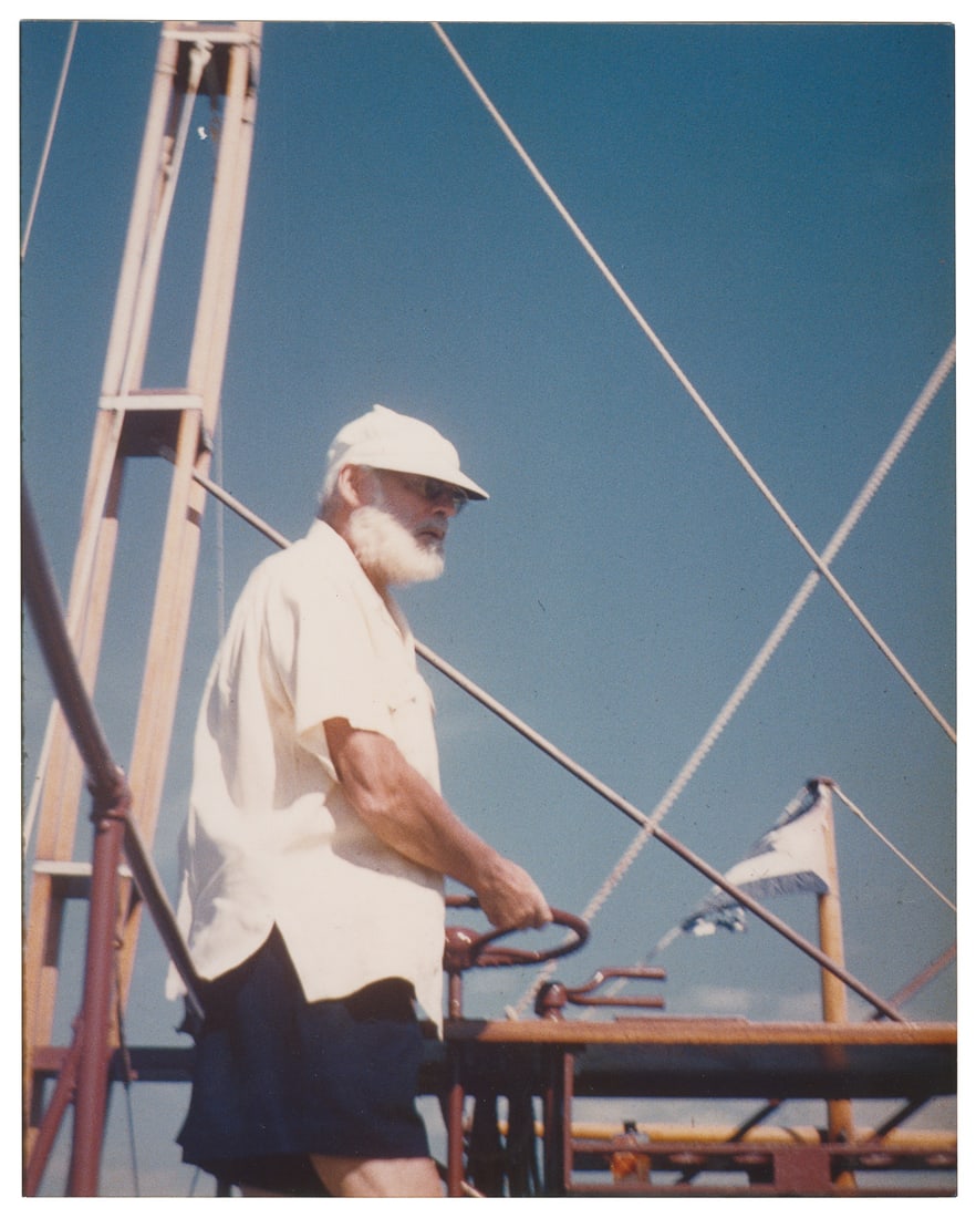 [PHOTOGRAPHY]. [HEMINGWAY, Ernest (1899-1961), subject]. Co... (1 of 1)