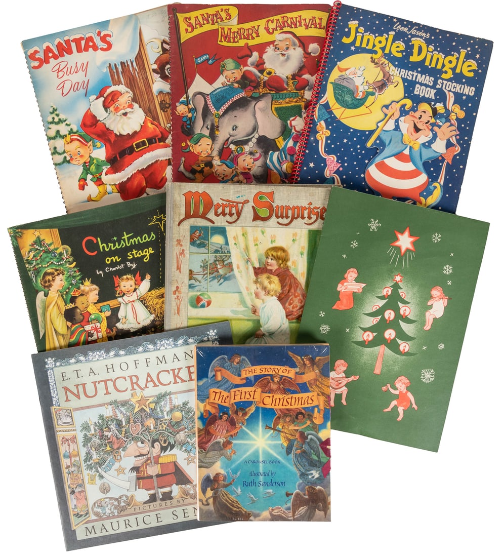 [POP-UPS]. Group of 10 Christmas-Themed Pop-Ups. [V.p., ca.... (1 of 1)