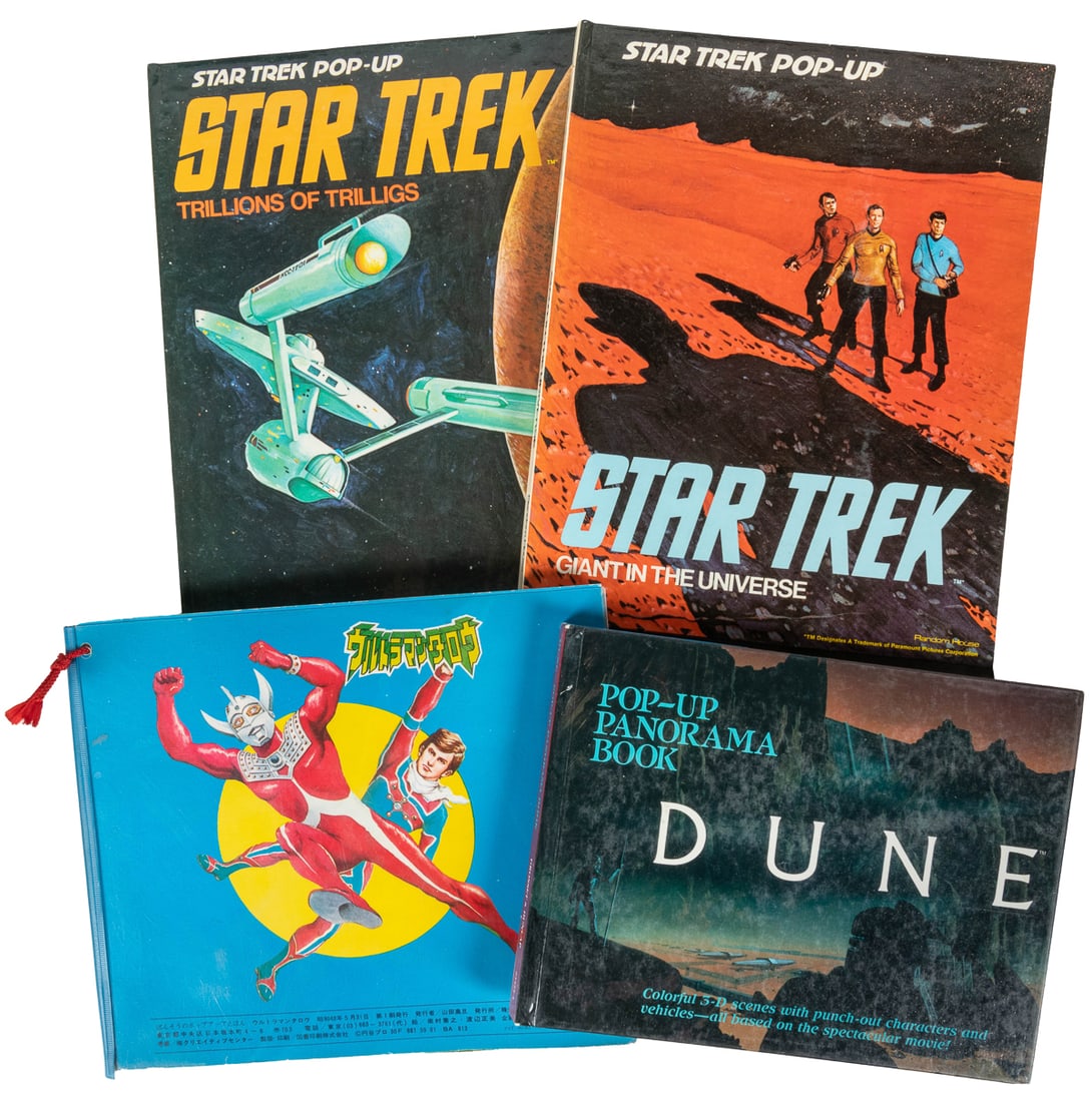 [POP-UPS]. [SCIENCE FICTION]. Group of 4 Science Fiction Fi... (1 of 1)