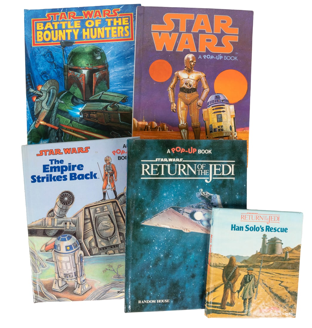 [POP-UPS]. [STAR WARS]. Group of 5 First Edition Star Wars ... (1 of 1)