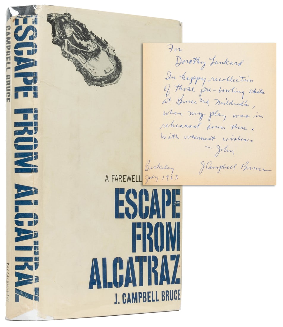 [TRUE CRIME]. BRUCE, J. Campbell. A Farewell to the Rock. E... (1 of 3)