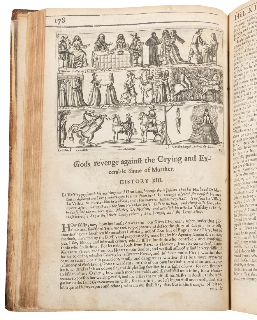 [TRUE CRIME]. REYNOLDS, John. The Triumphs of Gods Revenge ... (1 of 2)