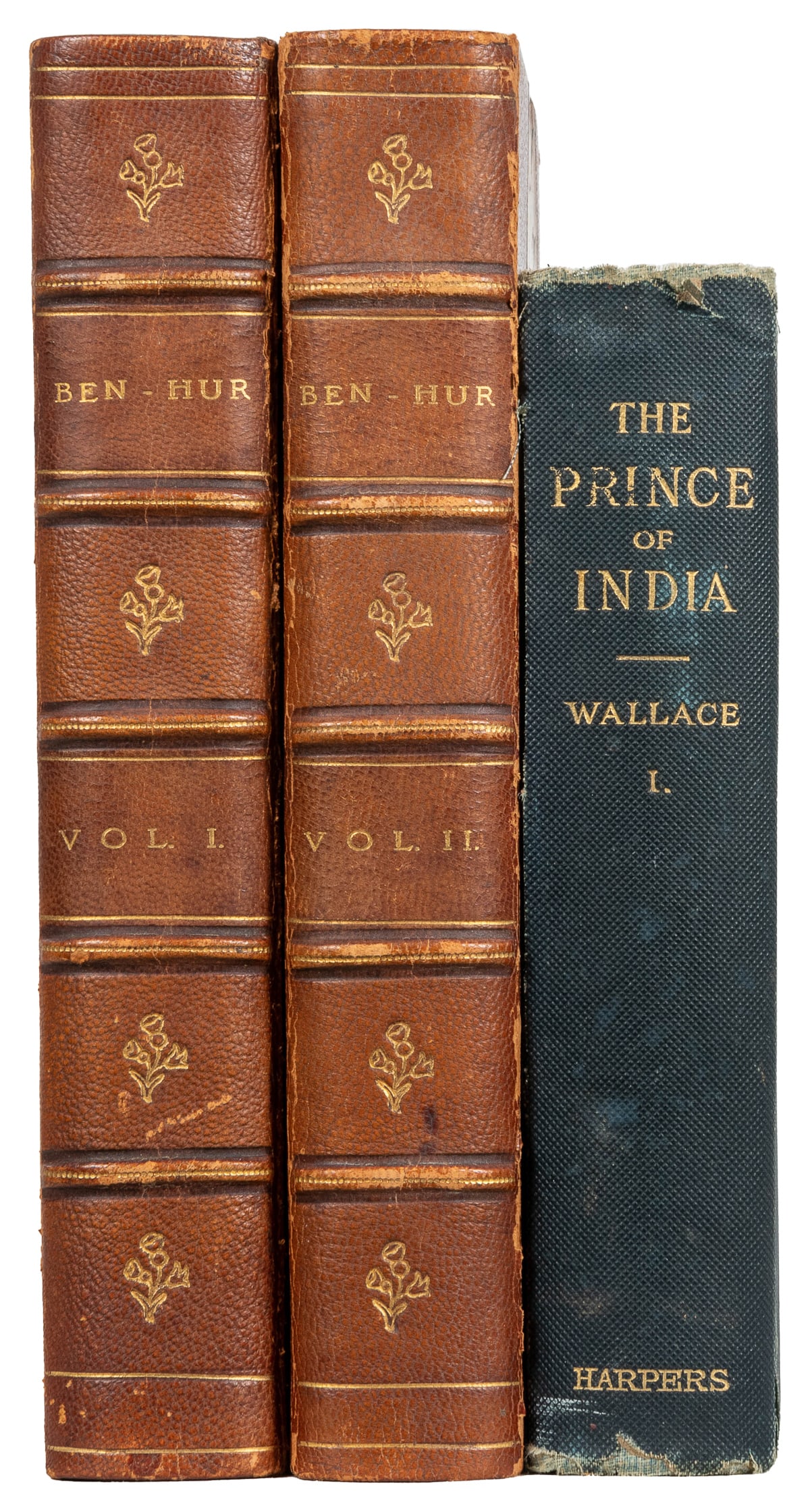 WALLACE, Lew. Two Titles in Three Volumes – One Signed. [V.... (1 of 1)