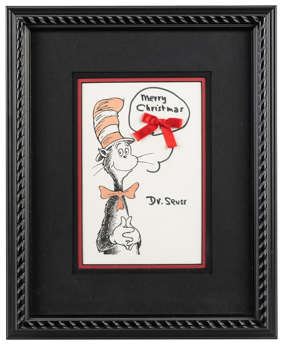 SEUSS, Dr. [pseudonym of GEISEL, Theodore Seuss]. Signed Ch... (1 of 2)