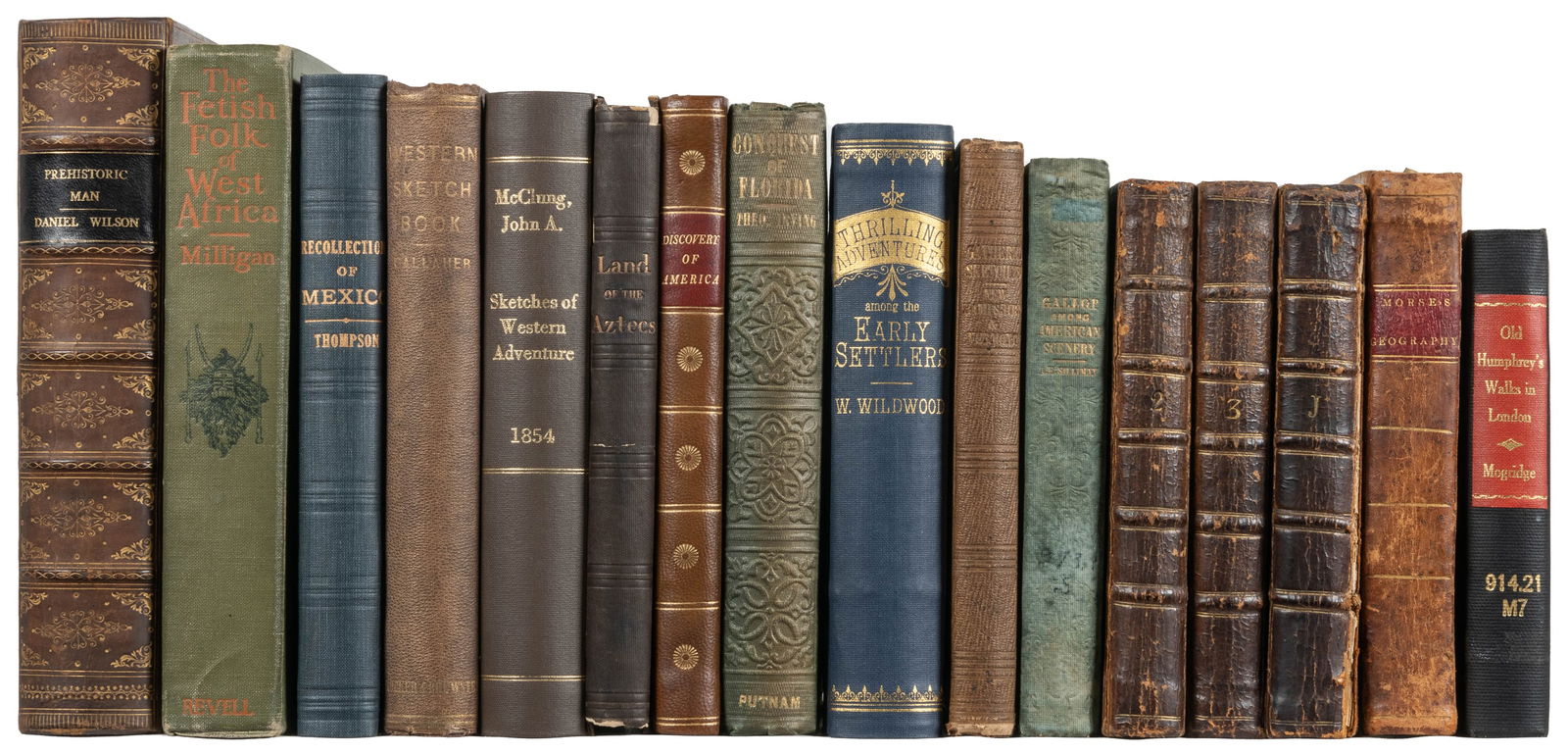 [ASSORTED EIGHTEENTH AND NINETEENTH-CENTURY BOOKS]. Group o... (1 of 1)