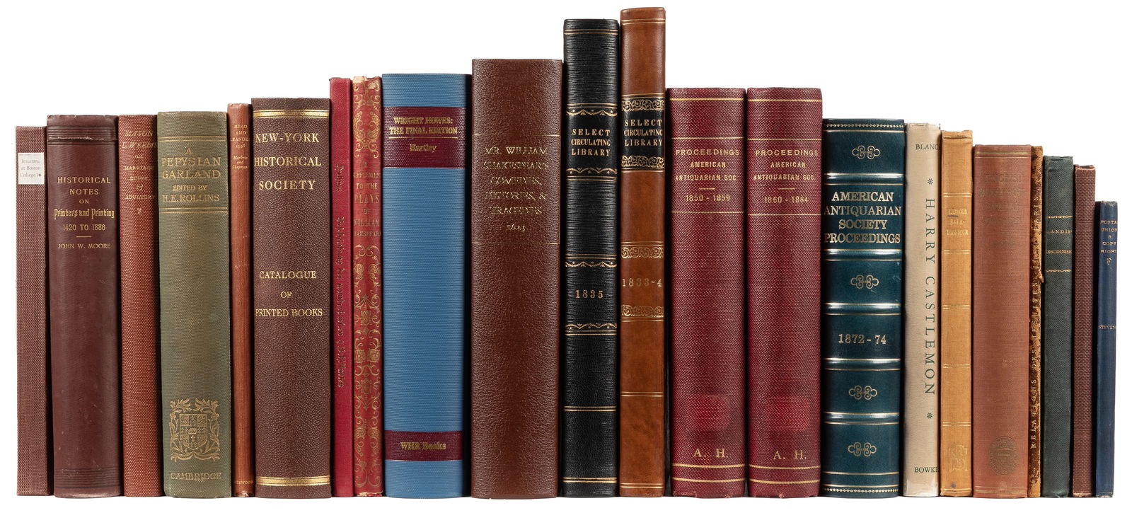 [BOOKS ABOUT BOOKS]. Group of Nearly 60 Bibliographies or R... (1 of 1)