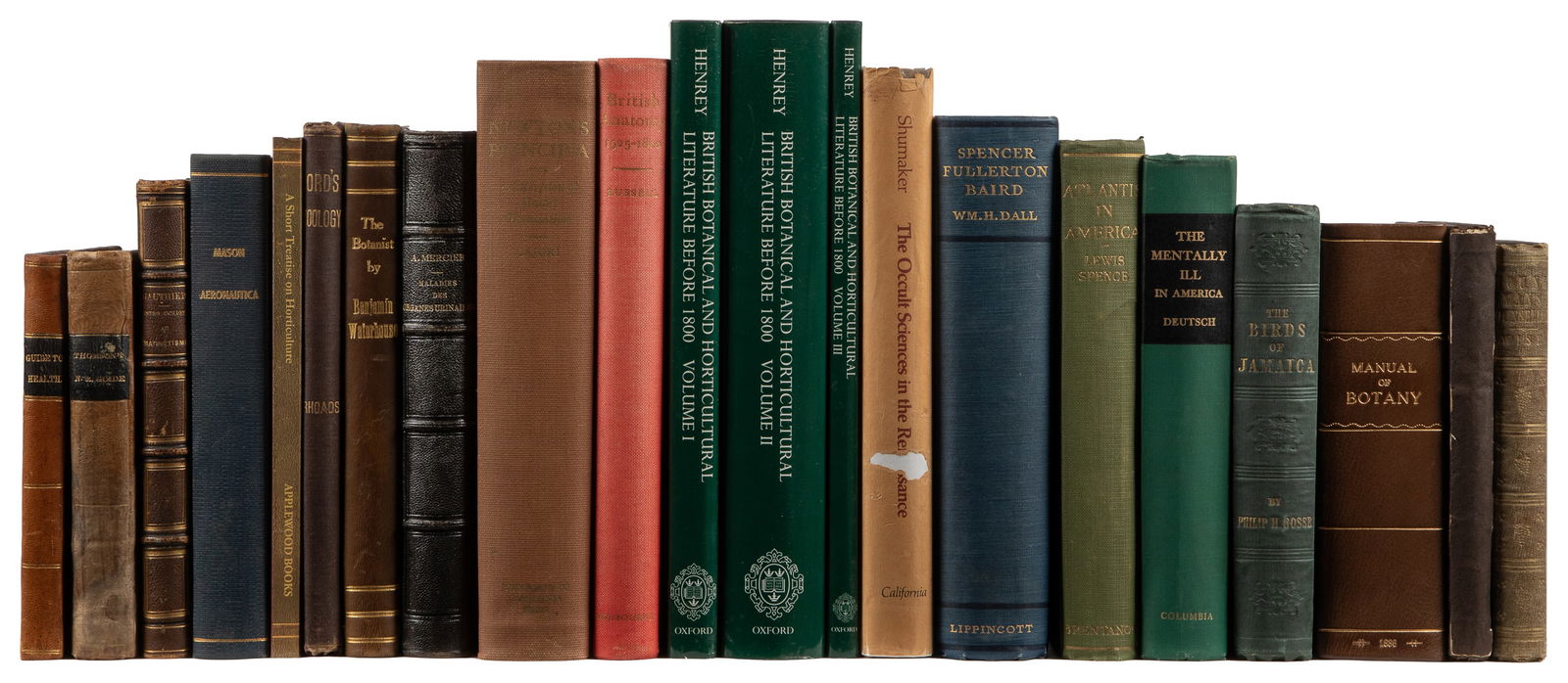 [SCIENCE AND NATURAL HISTORY]. Group of Nearly 21 Volumes o... (1 of 1)