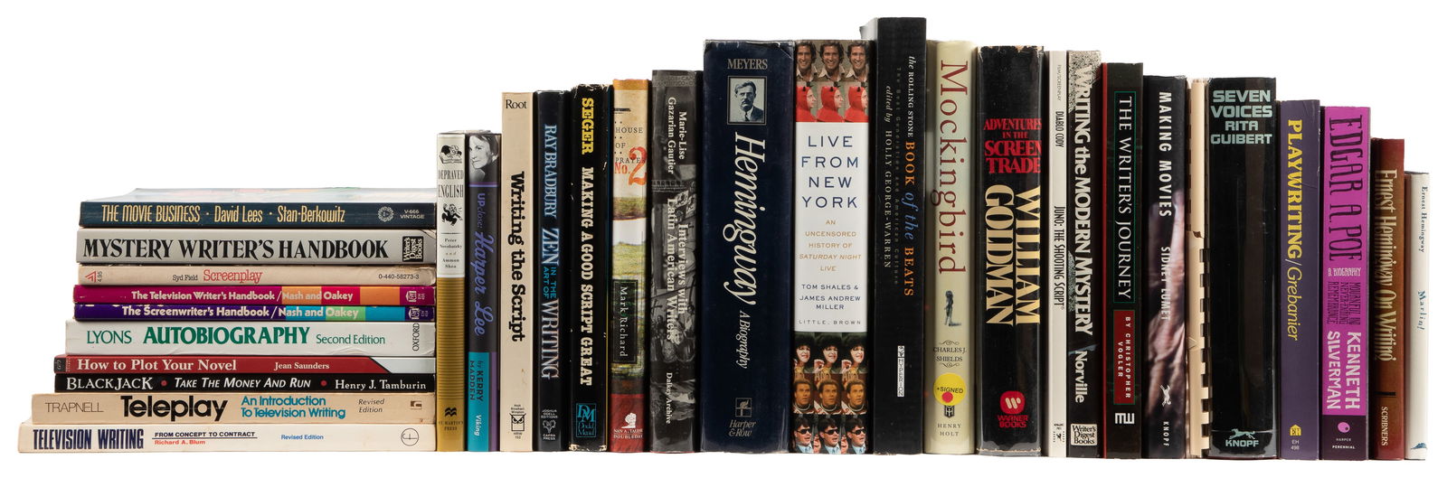 [WRITERS AND WRITING]. Group of Nearly 30 Modern Non-Fictio...: [WRITERS AND WRITING]. Group of Nearly 30 Modern Non-Fiction Titles on Writers and Writing. [V.p., ca. 20th – 21st centuries]. 8vos. In publisher’s bindings (many titles in wrappers), hard