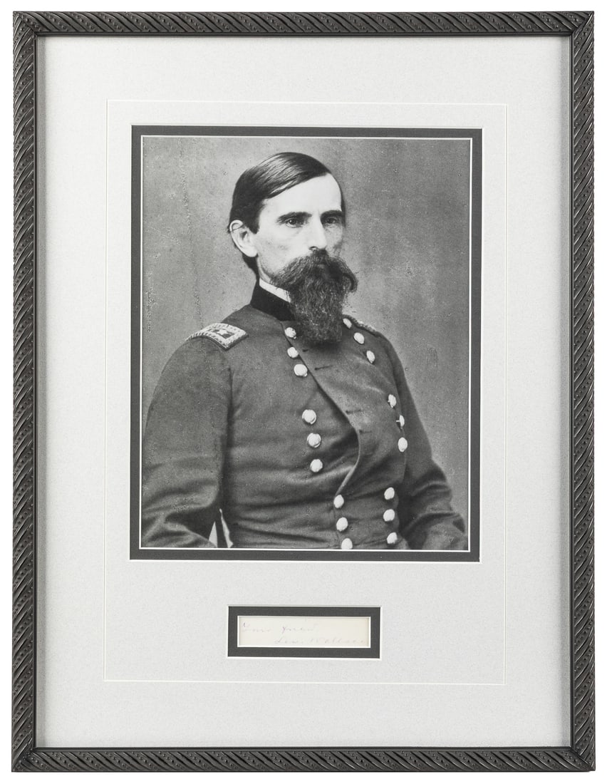 WALLACE, Lew (1827 – 1905). Signature. Ink signature “Your ... (1 of 1)