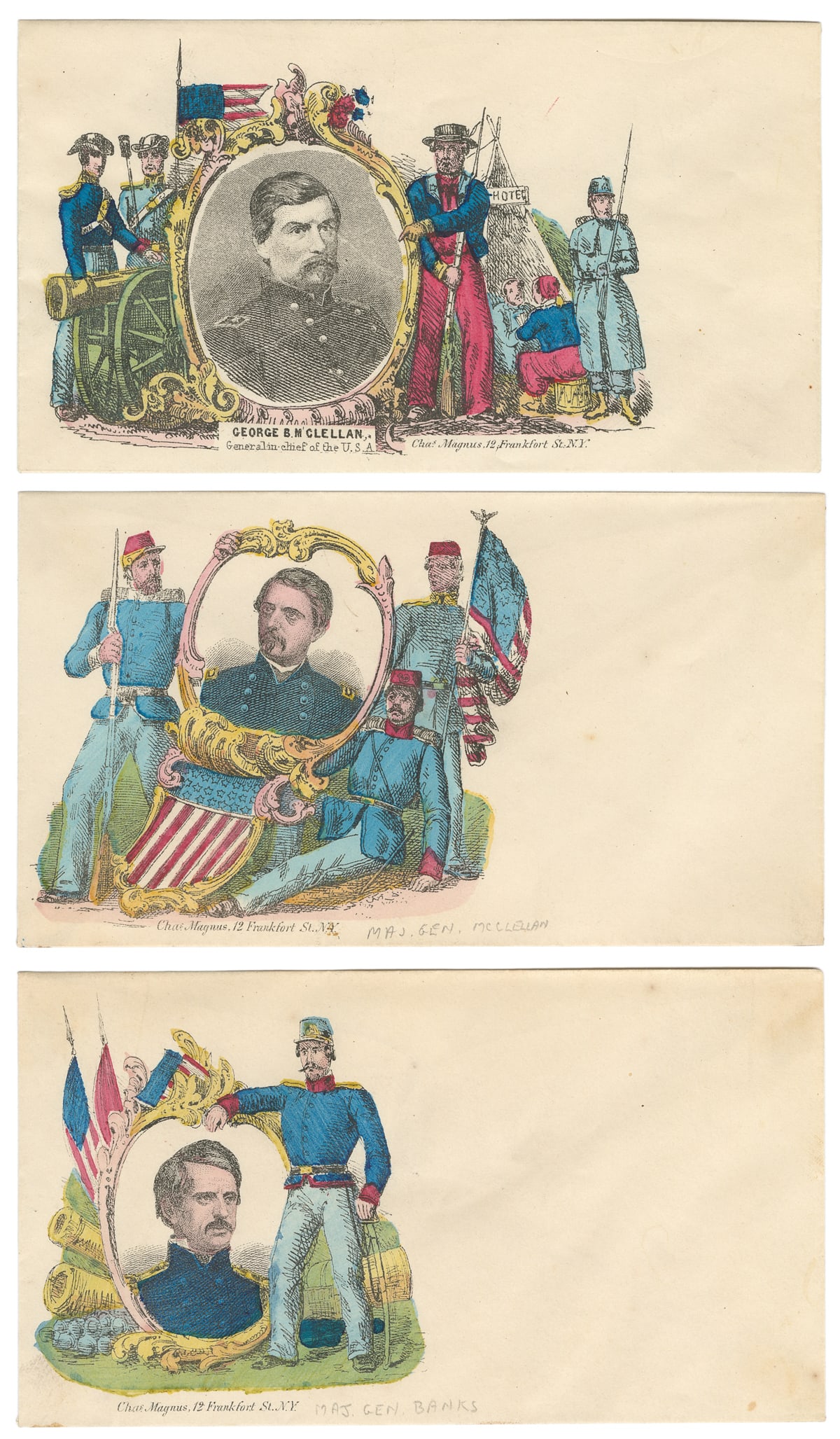 [CIVIL WAR]. Collection of Over 65 Civil War Patriotic Cove... (1 of 5)