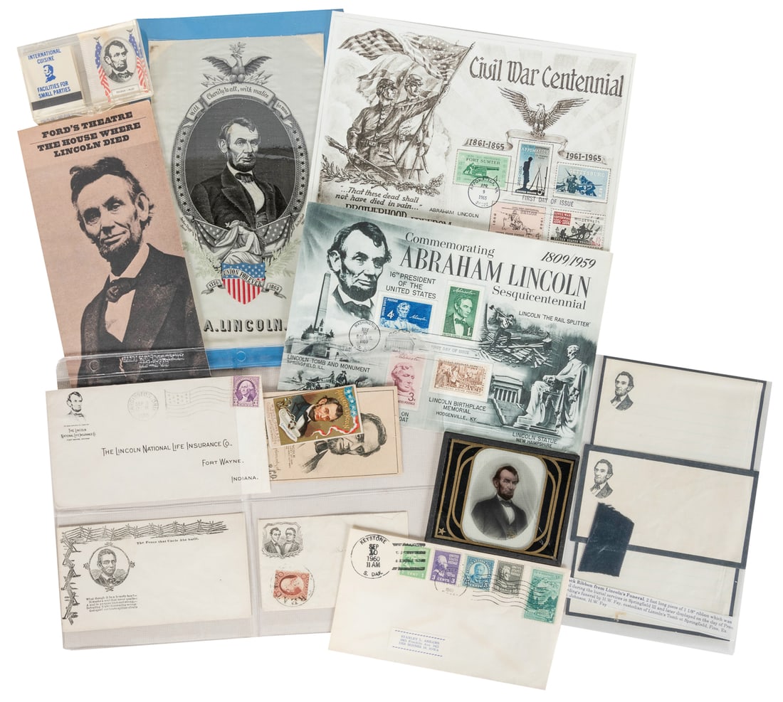 [LINCOLN, Abraham (1809-1865)]. Collection of Abraham Linco... (1 of 1)