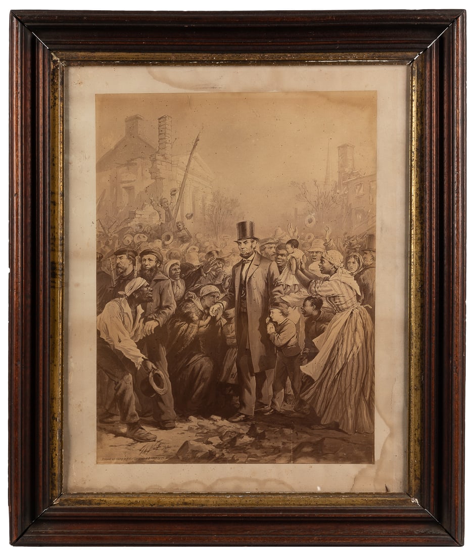 [LINCOLN, Abraham (1809-1865)]. NAST, Thomas (1840 – 1902).... (1 of 1)