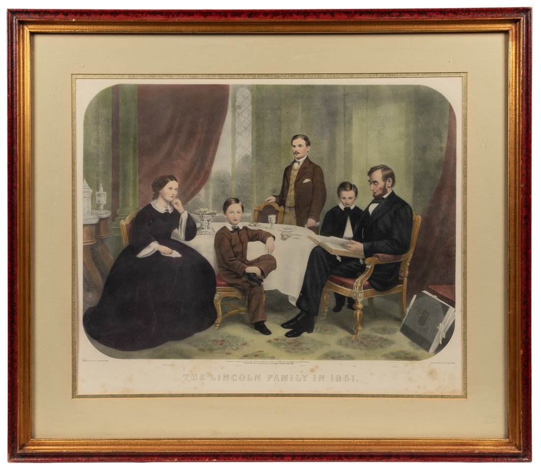 [BUTTRE, J. C. (1821-1893), engraver]. The Lincoln Family i... (1 of 1)