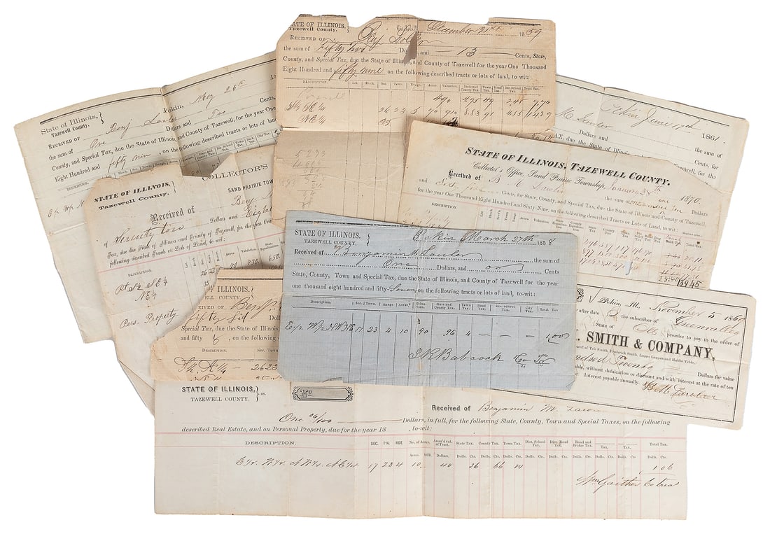 [CIVIL WAR]. LAWLER, David F. (1841-1919). An Archive of Pv... (1 of 11)