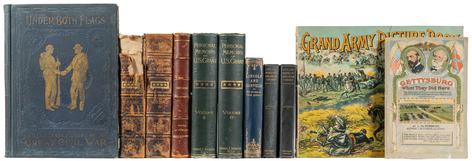 [CIVIL WAR]. Collection of over 30 titles. Including: JOHNS... (1 of 2)