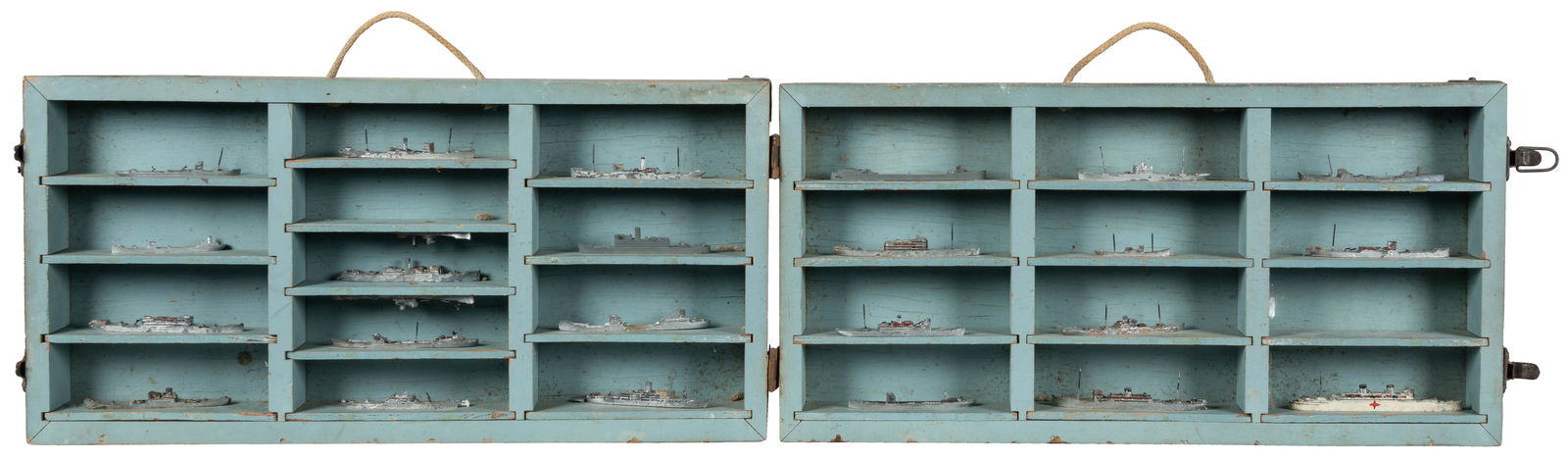 Pair of Cased U.S. Navy Japanese Recognition Miniature Mode... (1 of 3)