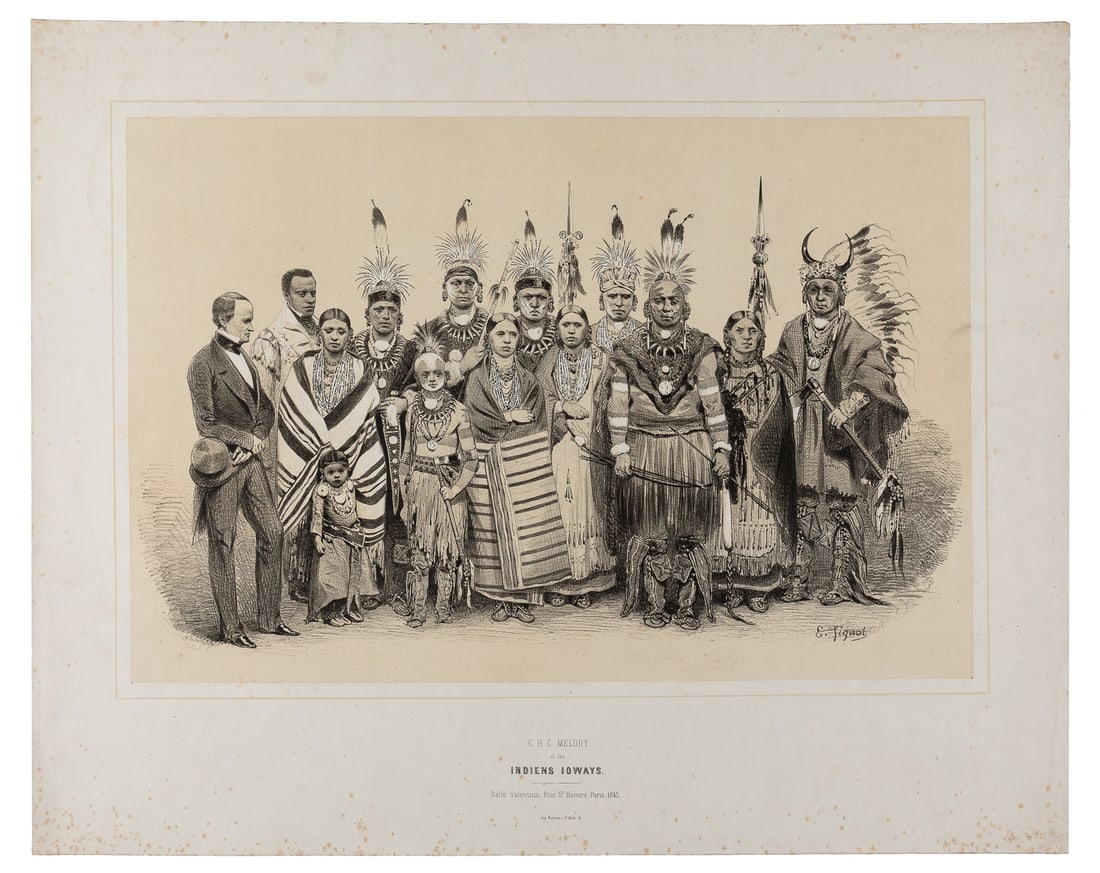 [AMERICAN INDIANS]. SIGNOL, Emile. G.H.C. Melody et les Ind... (1 of 1)